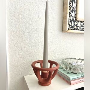 Ceramic candle holder